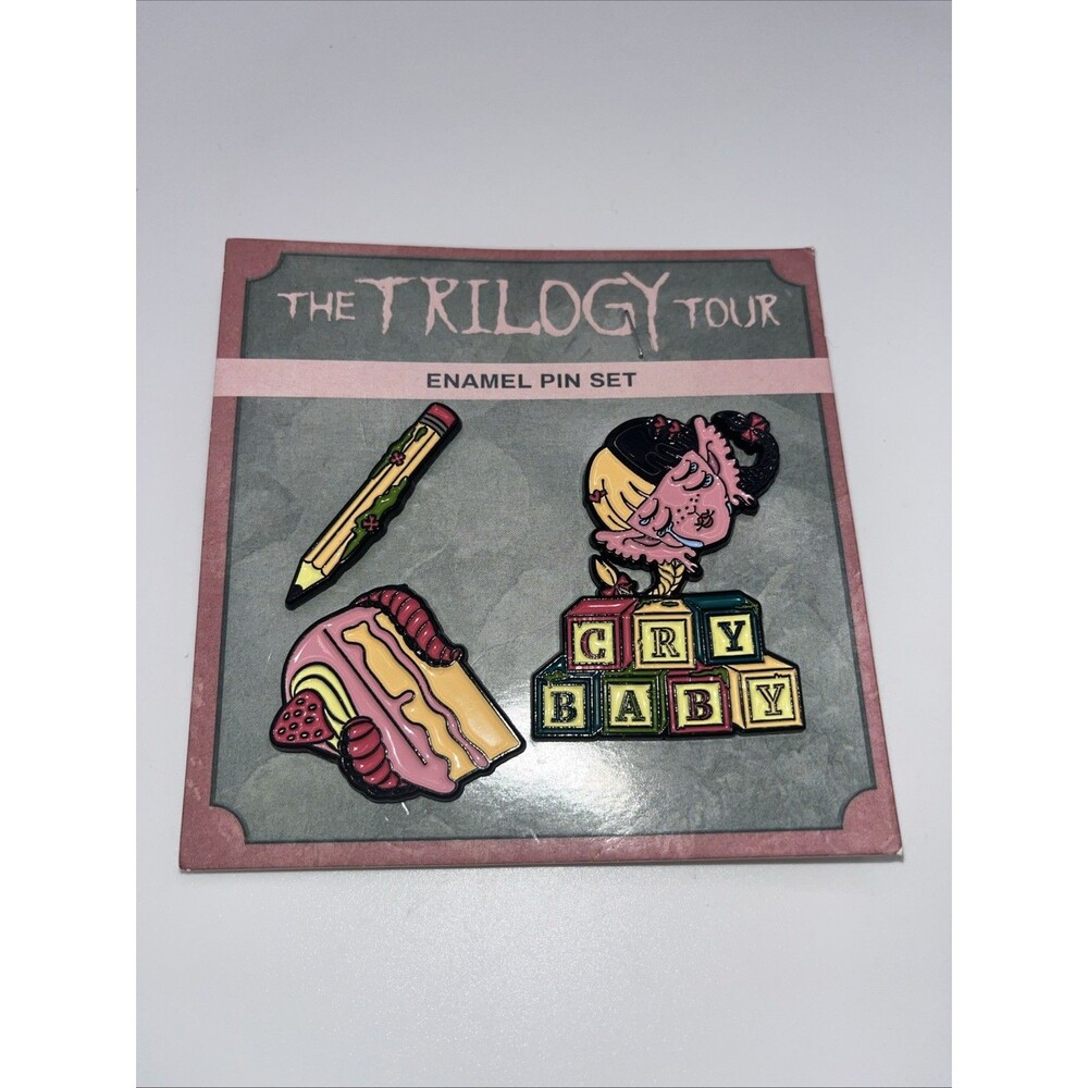 Melanie Martinez Trilogy Tour Enamel Pin Set - 4 Pins - - Official